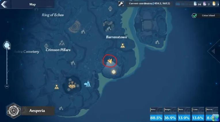 Zolt Location in Tower of Fantasy