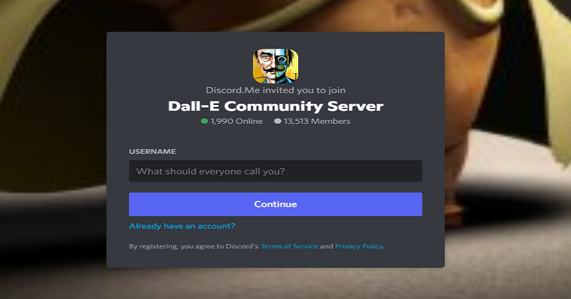 DallE Discord Server Link