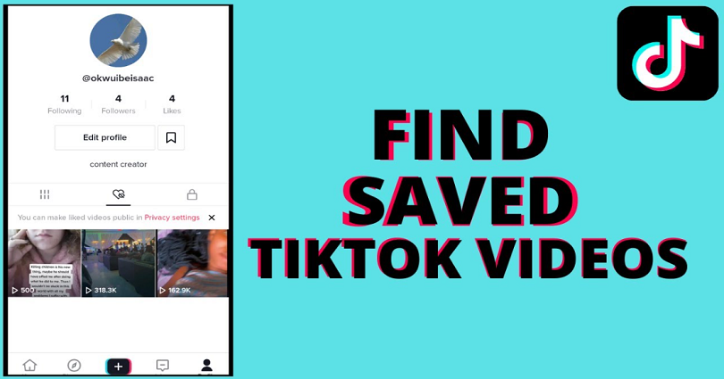 How to Find Saved Videos on TikTok