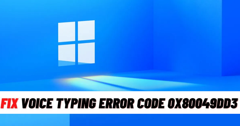 How to Fix Something Went Wrong 0x80049dd3 on Windows