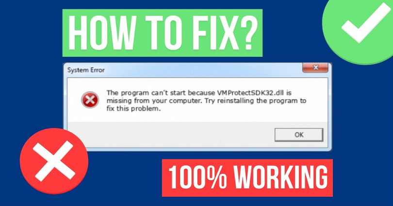 How to Fix VMProtectSDK32.dll is Missing