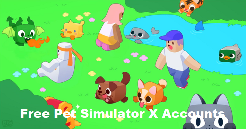 free pet simulator x accounts