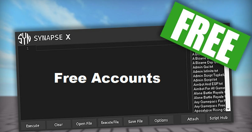 Free Synapse X Accounts