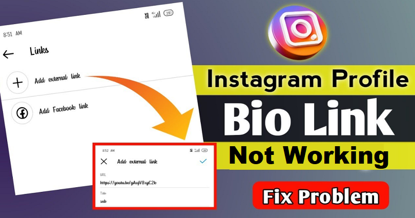 How to Fix Add external link Not Working on Instagram