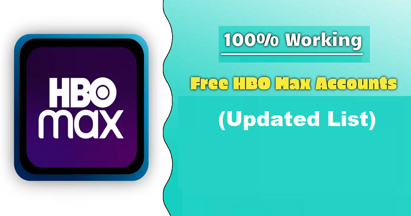 free hbo max accounts