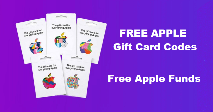 Free Apple Gift Card Codes