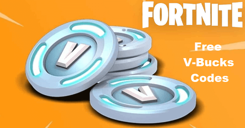 Free Fortnite V-Bucks Codes