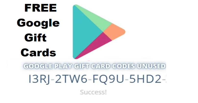 Free Google Play Gift Cards