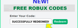 Free Robux Codes