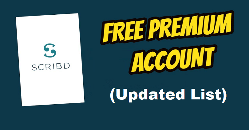 Free Scribd Accounts