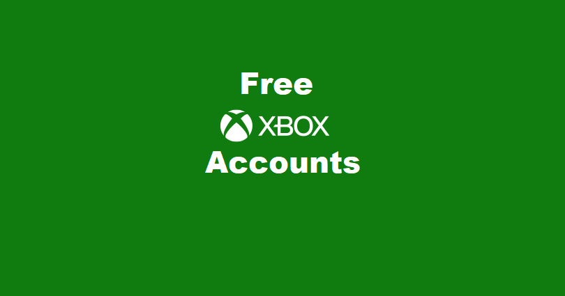 Free xbox accounts