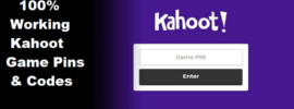 Kahoot Game Pins