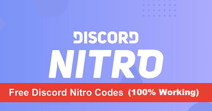 Free Discord Nitro Codes