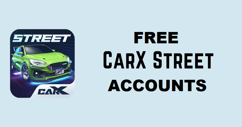 Free CarX Street Accounts