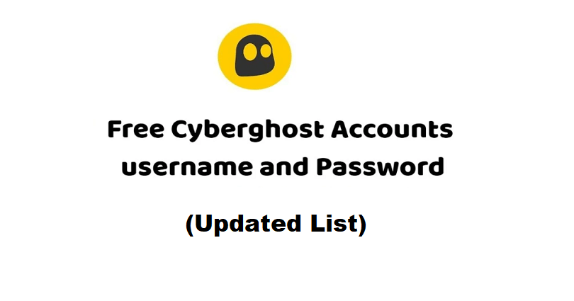 Free CyberGhost Premium Accounts