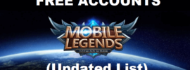 Free Mobile Legends Accounts