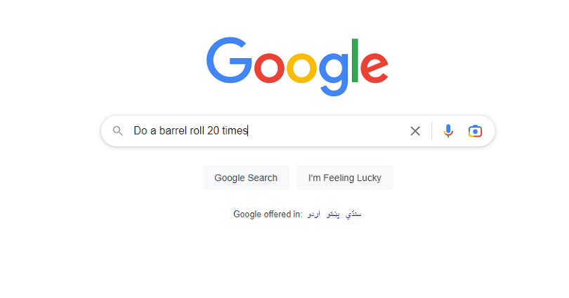 How to Do a Barrel Roll 20 Times on Google