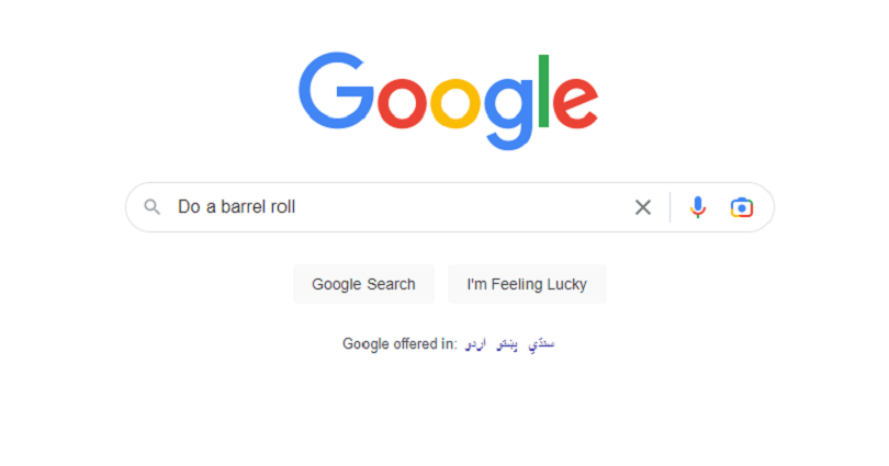 How to Do a Barrel Roll on Google