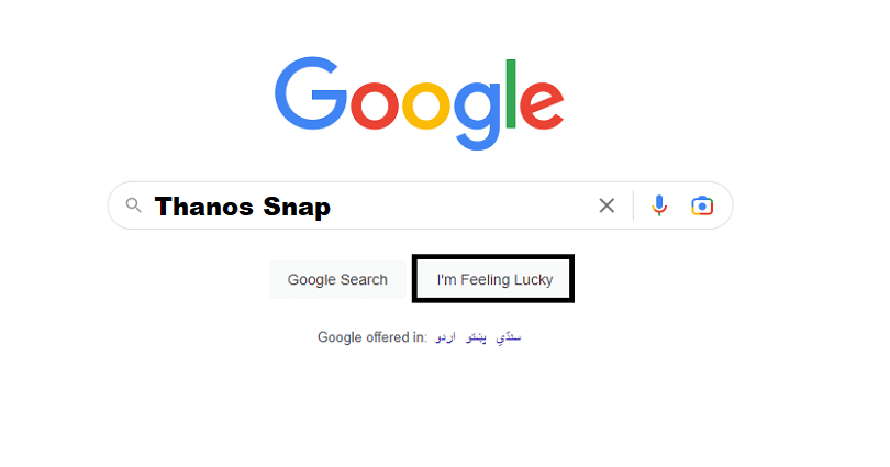 How to Do the Thanos Snap on Google