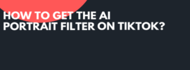How to Get the AI Portrait Filter on TikTok