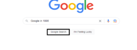 How to Get the Google in 1998 Easter Egg