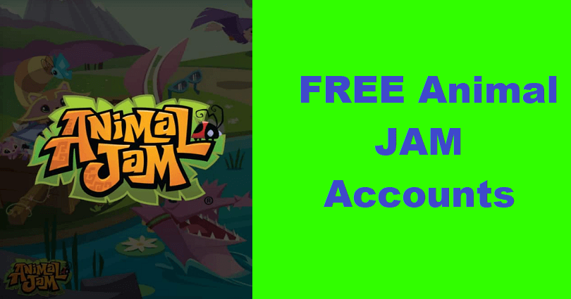 free animal jam accounts