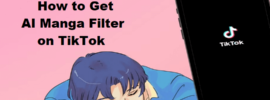 how to get ai manga filter on tiktok