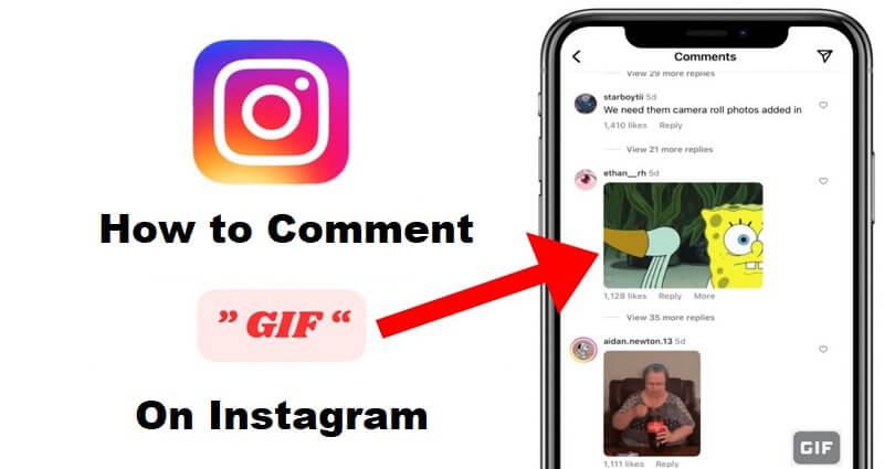 How to Comment GIFs on Instagram