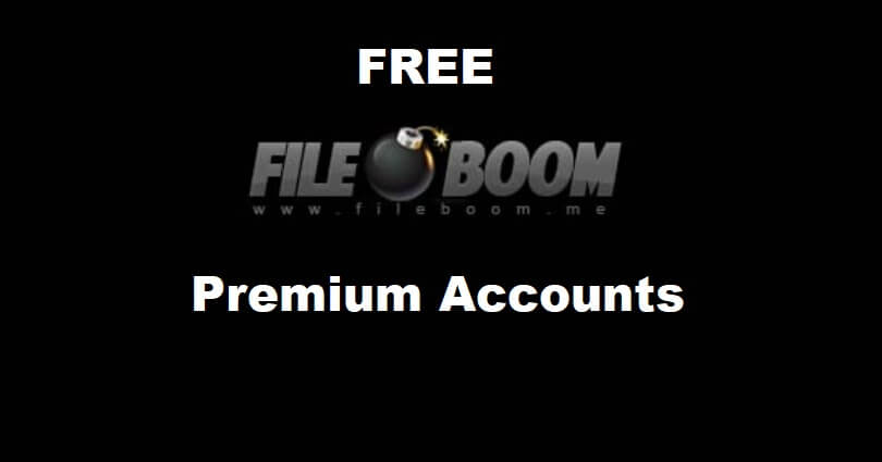 free fileboom premium accounts