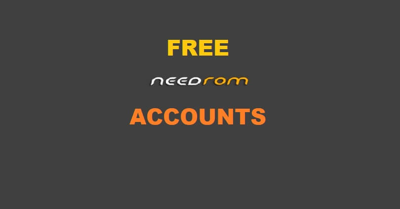 free needrom accounts