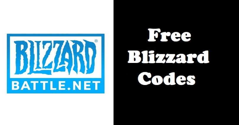 Free Blizzard Codes