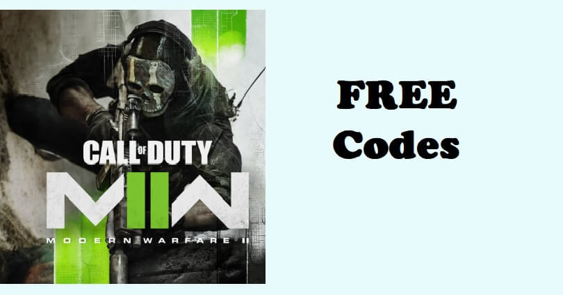 Free Call of Duty Modern Warfare 2 Codes