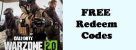 Free Call of Duty Warzone 2 Redeem Codes