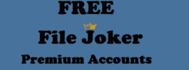 Free FileJoker Premium Accounts