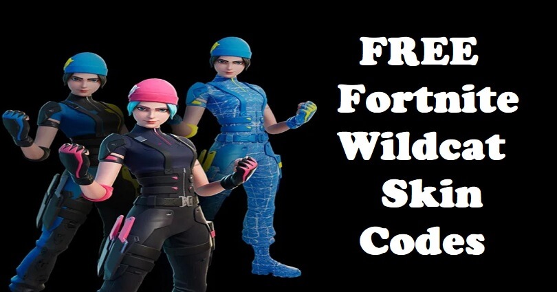 Free Fortnite Wildcat Skin Codes