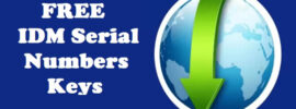 Free IDM Serial Numbers and Keys