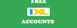 Free IXL Accounts