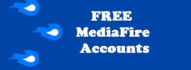Free Mediafire Premium Accounts
