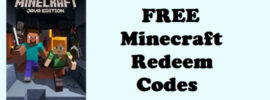 Free Minecraft Redeem Codes