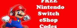 Free Nintendo Switch eShop Codes