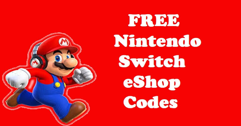 Free Nintendo Switch eShop Codes