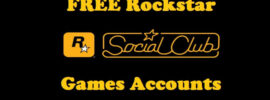 Free Rockstar Games Accounts
