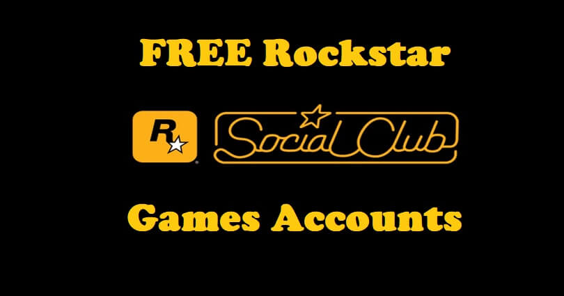 Free Rockstar Games Accounts