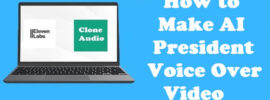 How to Make AI President Voice Over Videos