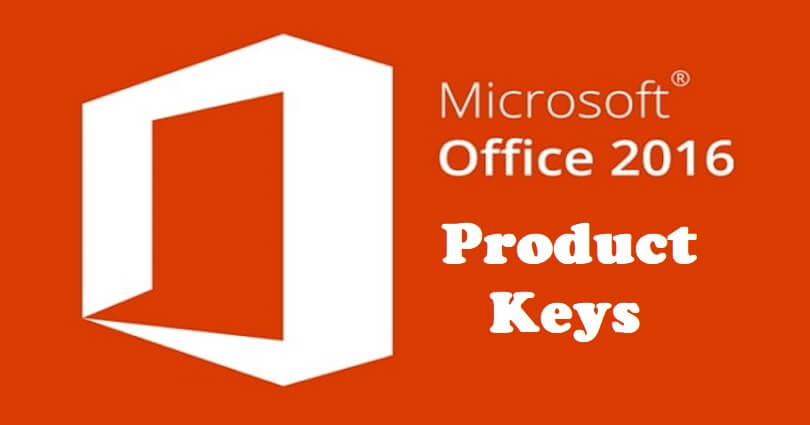 Microsoft Office 2016 Product Keys