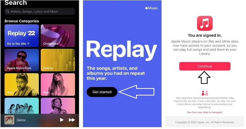 see apple music replay