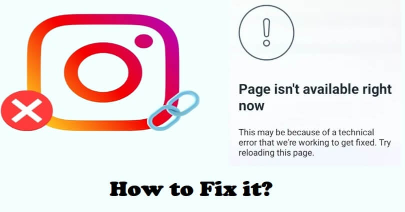 How to Fix Page isn’t available right now on Instagram