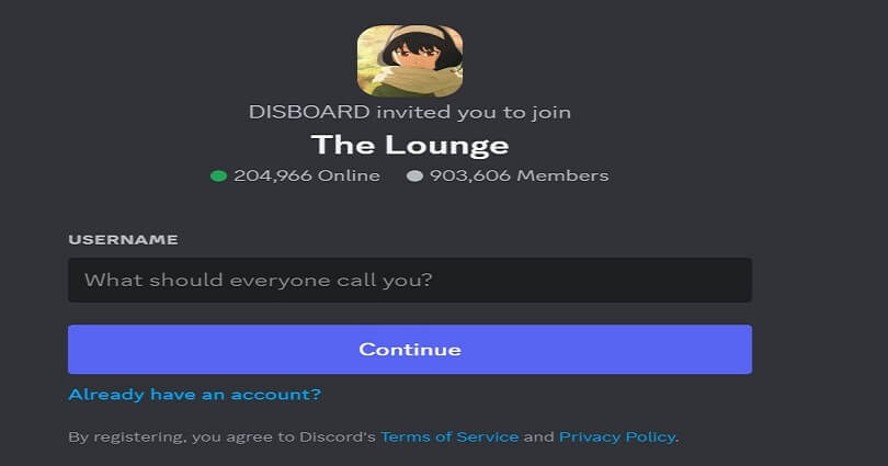 The Lounge Discord Server