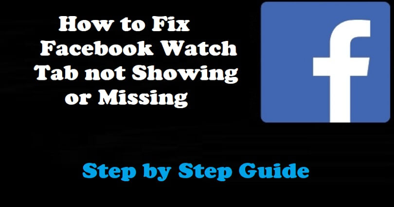 facebook watch not showing