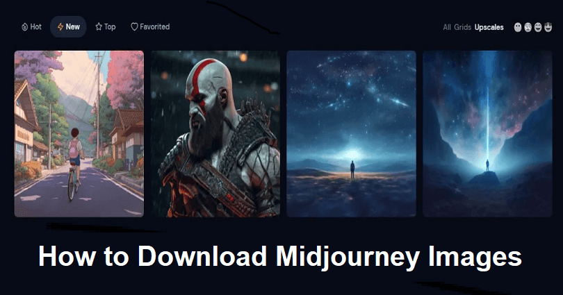 How to Download Midjourney Images